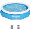 Bestway Set piscina gonfiabile Fast Set da 305x66 cm