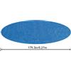 Bestway Copertura solare per piscina rotonda da 549 cm