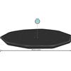 Bestway Copertura per piscina rotonda Steel Pro da 488 cm
