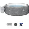 Bestway Idromassaggio gonfiabile Lay-Z-Spa Budapest AirJet 4-6 persone