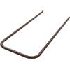 Bestway Supporto laterale a U effetto smerigliato per piscine ovali Power Steel Swim Vista da 427x250x100 cm