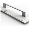 FURNIWARE 5 maniglie per mobili, armadi, cucina, cassetti, 160 mm, in nichel satinato
