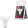 Paulmann 29171 Riflettore LED standard 230V GU10 750lm 8W 4000K dimmerabile bianco opaco 36° lampadina RAL9003