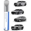 PARTS4EV 1J9 Celestial Silver Metallic Pennarello per ritocchi per Toyota - Corrispondenza perfetta per scheggiature e graffi