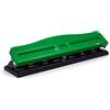 Lebez 840 Perforatore 4 fori regolabili, Metallo, nero/verde