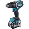 Makita Trapano a percussione BL 40Vmax XGT 65Nm 2,5Ah 2 bat. MakPac marca