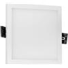 Pannello LED 8W da incasso Quadrato Foro Tondo Ø75mm CCT Colore Bianco Variabile CCT