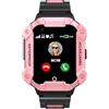 PTHTECHUS Orologio Smartwatch GPS, 4G Chiamate, Smartwatch Bambini con Bluetooth, WiFi, Videochiamata,SOS, Fotocamera, Lettore Musicale, Regalo di Compleanno per Bambini