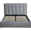 Menzzo Letto, Argento, L189 x P217 x H106 cm