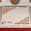 PETTI Artigiani Italiani - Coprifornello Natalizio, Coprifornello Cucina Natalizio, Copri Piano Cottura 50x70 cm, Coprifuochi Buon Natale, 100% Made in Italy