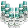 Garnier Fructis Invisible Shampoo a secco - per capelli grassi e piatti, rinfresca i capelli con effetto anti-grasso & volume Boost, Coco Water, 6 x 100 ml