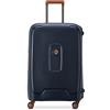 DELSEY PARIS,MONCEY, Valise, moyen séjour rigide, 69x47x28cm, M, Bleu Encre, Inchiostro blu