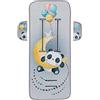 Interbaby 0C053-31, Materassino Copriseduta Universale Panda Grigio Per Passeggino - 240 g
