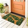 Prati di Casa Zerbino Cocco Arcobaleno 40x70, Antiscivolo in PVC, FIBRA NATURALE (Jungle)