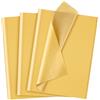 NEBURORA 120 Fogli di Carta Velina 35 x 50 cm Carta Velina da Imballaggio Sfusa per Sacchetti Regalo Confezioni Artigianato Floreale Compleanno Natale Decorazioni di Nozze (Oro)