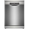 Bosch - Lavastoviglie senza installazione, serie 4, 60 cm. di larghezza, 13 servizi, Funzione Extra Asciugatura, Home Connect, Motore Eco Silence, Acciaio, SMS4HKI07E