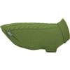 Record - Maglioncino per Cani Willy. Maglione Collo Alto, Motivo a Treccia, Foro Guinzaglio e Passagamba Elasticizzato. | Verde, XL - Lunghezza dorso 50 cm