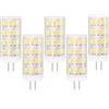 Tupolife Lampadina LED G4, 12V Dimmerabile Luce Bianca Fredda 6000K 3W, G4 Dimmerabile, ricambio per Lampadine Alogene G4 350lm AC/DC 12-24V, confezione da 5