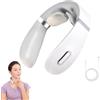 Generico Relaxnecker Neck Massager, 2024 Portable Relaxnecker Neck and Back Massage, Relaxnecker Neck Massager with Heat, Neck Massager for Men Women, 5 Modes & 15 Gears (1Pc White)