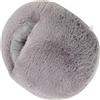 Gsycle Scaldapiedi, scaldapiedi elettrico rimovibile Scaldapiedi riscaldato morbido e confortevole per l'inverno, ufficio, casa, USB (grey)