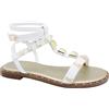 Patrizia Pepe Pj294.27_33, Sandalo, Argento, EU Stretta