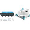 Intex 26356NP - Piscina Fuori Terra Ultra XTR Frame Rettangolare, Pompa Filtro 5700 L/h & Zx300 Deluxe Automatic Pool Cleaner