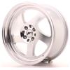 japan racing Un Cerchio in Lega Japan Racing JR15 17x8 ET35 5x100/114 Argento Lavorato