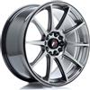 japan racing Cerchio in lega JR JR11 18x8,5 ET35 5x100/108 Hyper Nero