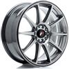 japan racing Cerchio in lega JR JR11 18x7,5 ET40 5x112/114 Hyper Nero