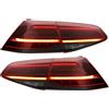 KITT Tuning COPPIA SET FARI FANALI TUNING POSTERIORI LED FRECCIA DINAMICA GOLF 7 VII E 7.5
