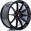 japan racing Cerchio in lega JR JR11 18x8,5 ET35 5x100/120 Nero Opaco