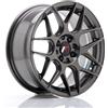 Japan Racing Un Cerchio in Lega - Japan Racing JR18 19x8.5 ET35 5x120 Grigio Hyper