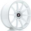 japan racing Cerchio in lega JR JR11 18x8,5 ET30 5x114/120 Bianco