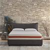 EVERGREENWEB MATERASSI & BEDS EVERGREENWEB Materasso Singolo 85x190 100% Made in Italy, portanza differenziata, Ortopedico Medio Rigido, Altezza 22 cm, Tessuto sfoderabile Anallergico, Antibatterico Traspirante |SLEEP PLUS