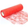 Unbekannt 25 m x 30 cm Sizo Pile® in Tessuto Non Tessuto Originale Runner Rosso Fuoco Luce Rossa per Matrimonio