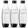 sodastream Bottiglie Fuse per gasatore d'acqua, Capienza 1 Litro lavabili in lavastoviglie