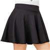 DRESHOW Mini Gonna a Pieghe Casual Svasata Elastica di Base per Donna e Ragazze