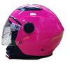 Generico JFM Casco Moto Scooter Bambino Bambina - 720 ADVENTURE - Fucsia Rosa Lucido JM