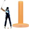 Agatige Tee da Golf, Supporto per Tee da Golf in Gomma da 80 mm per Pratica di Golf nel Campo Pratica