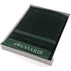 Trussardi Ribbon Coppia spugna set 1+1 ospite+asciugamano, (Juniper)