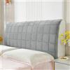 AYUOEODM Copri Testiera Letto Matrimoniale Imbottita Tortora,copritestiera Matrimoniale/singolo/una Piazza E Mezza Microfibra Marrone,elasticizzata Trapuntata Cuscino Copertura ( Color : 2# , Size : 120cm(47in