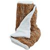 Viterbo Biancheria Coperta Plaid In Morbido E Caldo Pile In Lana Merinos Stampato Ginevra 3 Misure Disponibili (Leopard, 130x160CM (503))