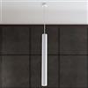 Generico Lampadario a Soffitto Tubo Cilindrico LED COB 3W - Design Moderno, Luce Diretta a Fascio 30°, per Interni Cucina, Sala da Pranzo, Bar, Ristornati, Negozio (Bianco, Luce naturale)
