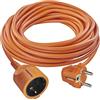 EMOS P01220R - Prolunga di alimentazione 20 m Schuko per interni IP20, H05VV-F3G 1,5 mm2, protezione per bambini