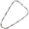 Ottaviani bijoux Collana da donna in ottone rodiato con cubic zirconia colorati cm 41