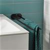 Emco Round asta portasciugamani, 435013340, Round nero opaco [Accessori Bagno > Portasciugamani]