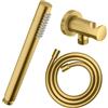 Fortis Wellness set doccetta in metallo, 15504BG#SET2, Universal oro spazzolato [Rubinetteria Bagno > Set Doccia]