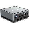 MINISFORUM UM700 Mini PC AMD Ryzen 7 3750H 16 GB RAM 512 GB PCIe SSD, scheda grafica Radeon RX Vega 10, doppio WiFi BT 5.1, supporto HDD da 2,5, HDMI 2.0, DP, USB-C, 4X USB 3.1