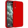 Topme Cover per Samsung Galaxy A70 (6.7 Inches) Custodia Case, Protezione Della Pelle Della Custodia in Silicone Tpu - Rosso Cina