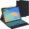 VANKEYPAD Tastiera per iPad 10 Generazione 10.9'' 2022, Cover con Tastiera per iPad 11 Pollici (A16, 2025) : Italiano QWERTY con 7 Colori Illuminato & Touchpad intelligente, Senza fili Staccabile Custodia